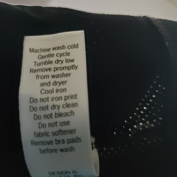 Athleta Fit Team Tank Top Cut Out Mesh Black Gold Women's Size XS - Picture 9 of 10